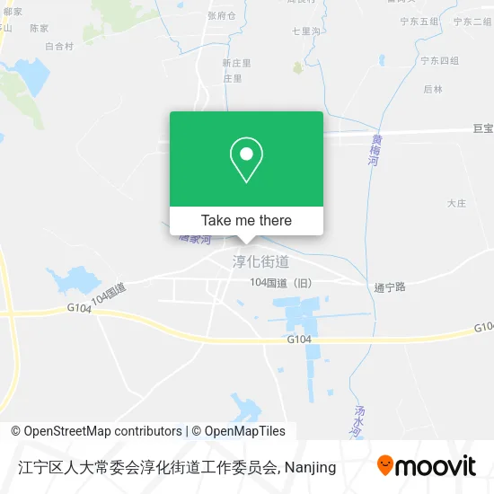 江宁区人大常委会淳化街道工作委员会 map