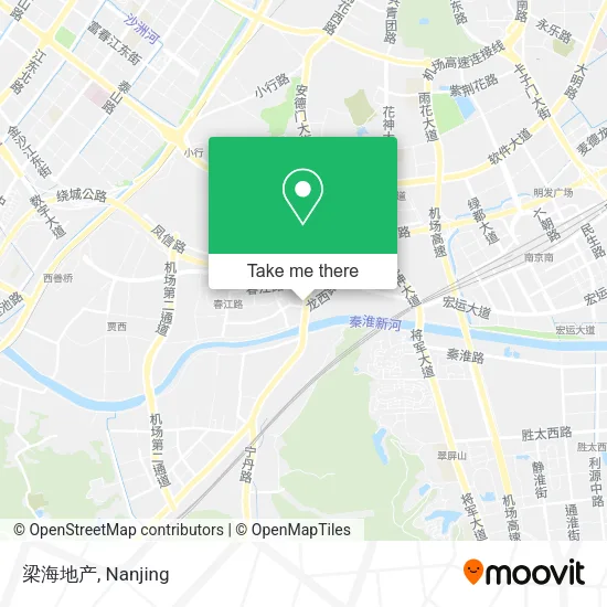 梁海地产 map