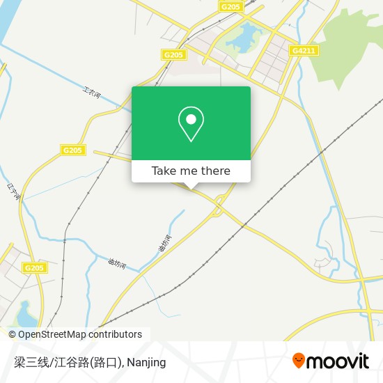 梁三线/江谷路(路口) map
