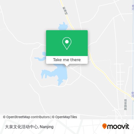 大泉文化活动中心 map