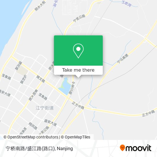 宁桥南路/盛江路(路口) map