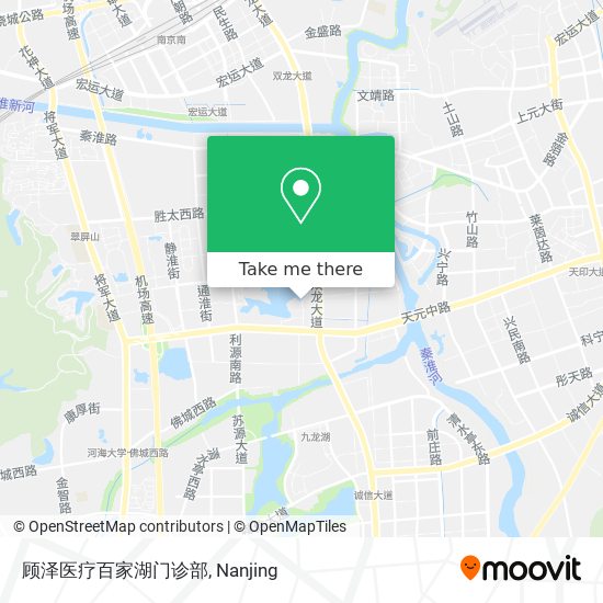 顾泽医疗百家湖门诊部 map