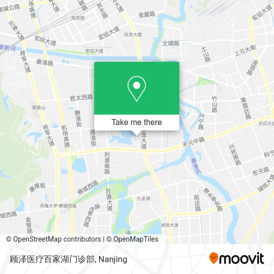 顾泽医疗百家湖门诊部 map