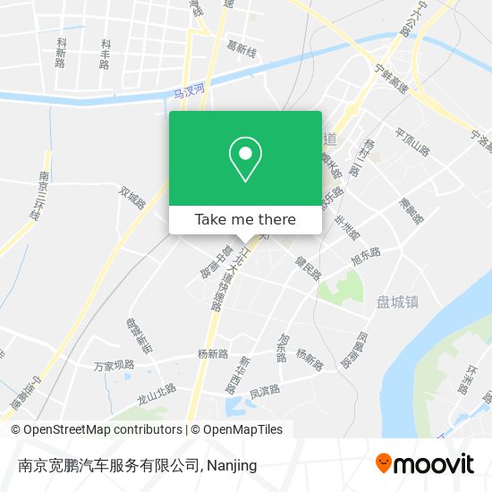 南京宽鹏汽车服务有限公司 map