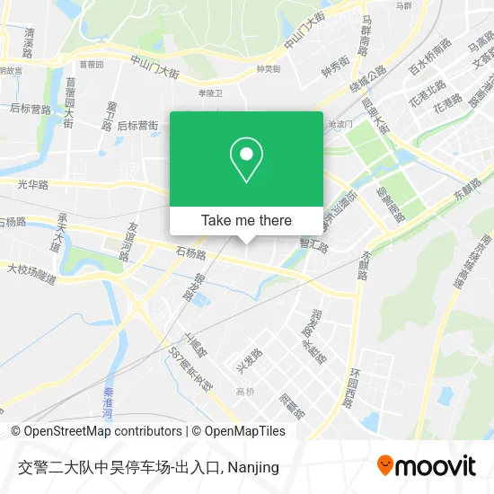 交警二大队中昊停车场-出入口 map