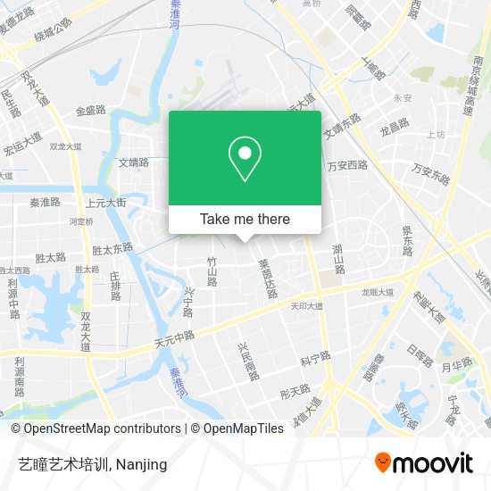 艺瞳艺术培训 map