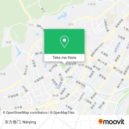 东方卷门 map