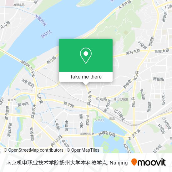南京机电职业技术学院扬州大学本科教学点 map