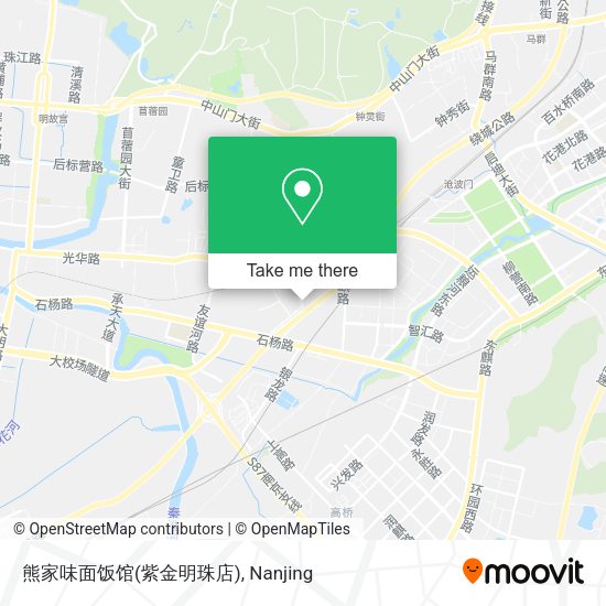 熊家味面饭馆(紫金明珠店) map