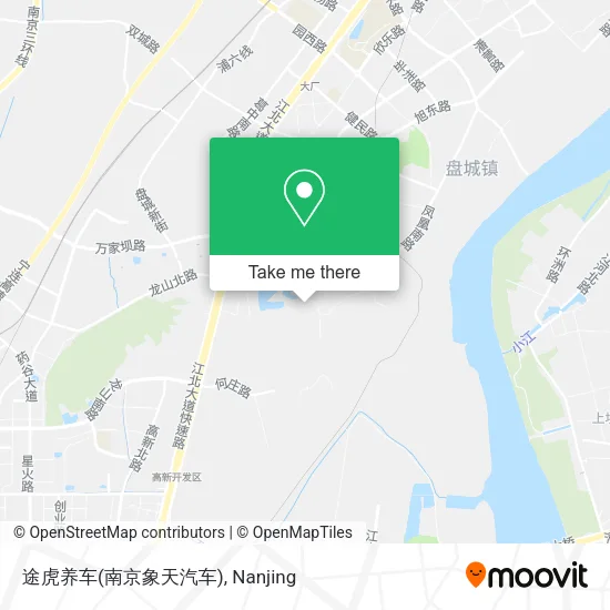 途虎养车(南京象天汽车) map