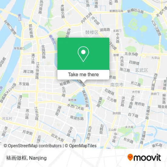 裱画做框 map