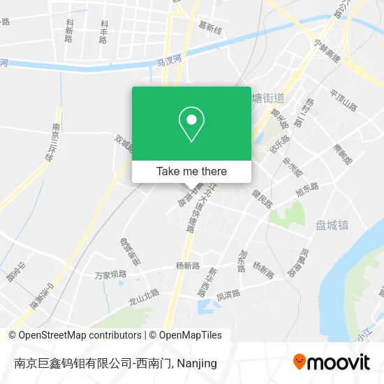 南京巨鑫钨钼有限公司-西南门 map