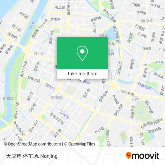 天成苑-停车场 map