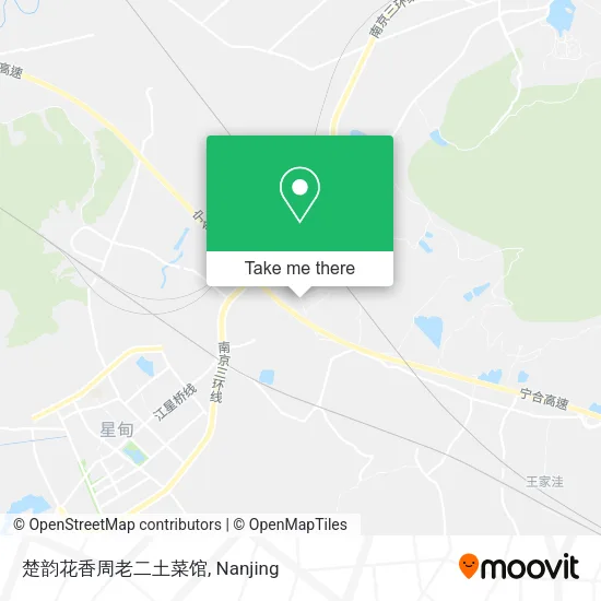 楚韵花香周老二土菜馆 map