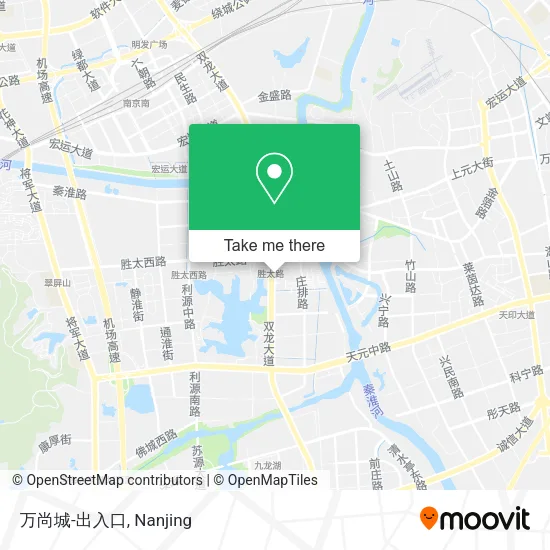 万尚城-出入口 map