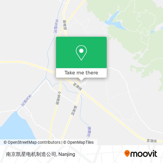 南京凯星电机制造公司 map