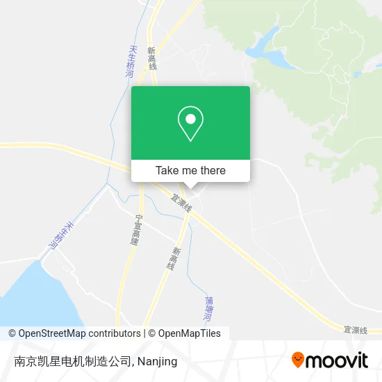 南京凯星电机制造公司 map
