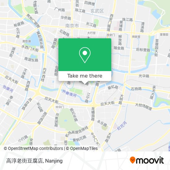 高淳老街豆腐店 map