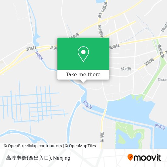 高淳老街(西出入口) map