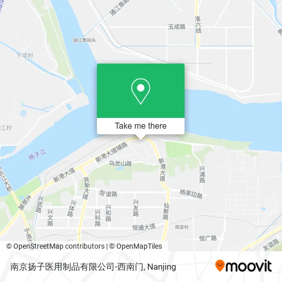 南京扬子医用制品有限公司-西南门 map