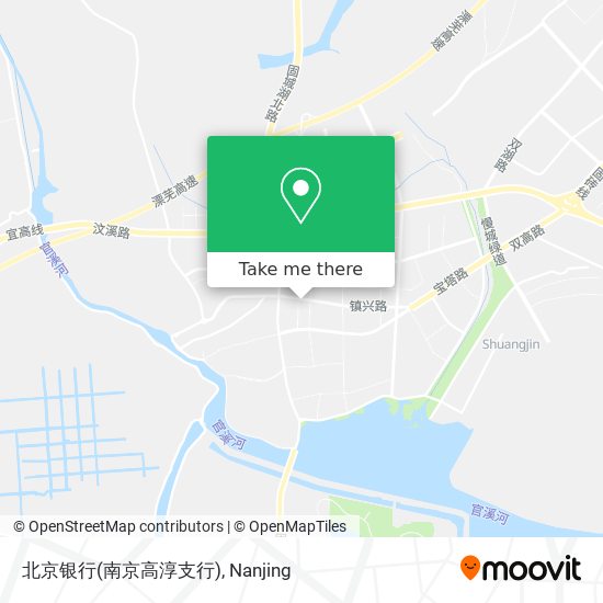 北京银行(南京高淳支行) map