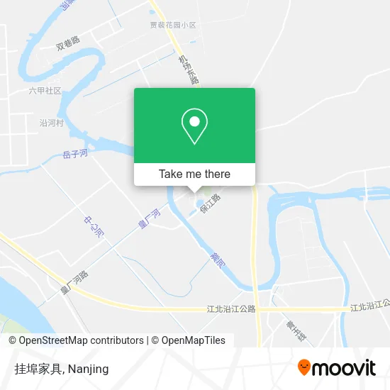 挂埠家具 map