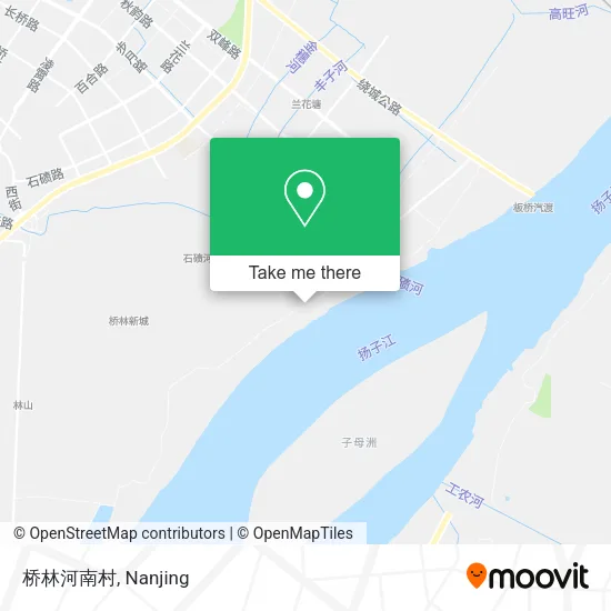 桥林河南村 map