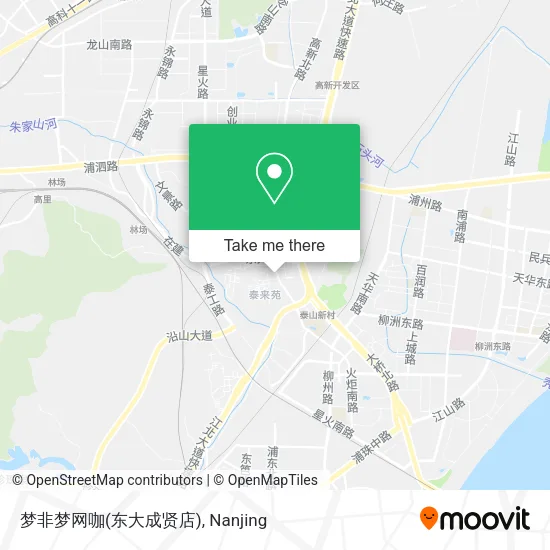 梦非梦网咖(东大成贤店) map