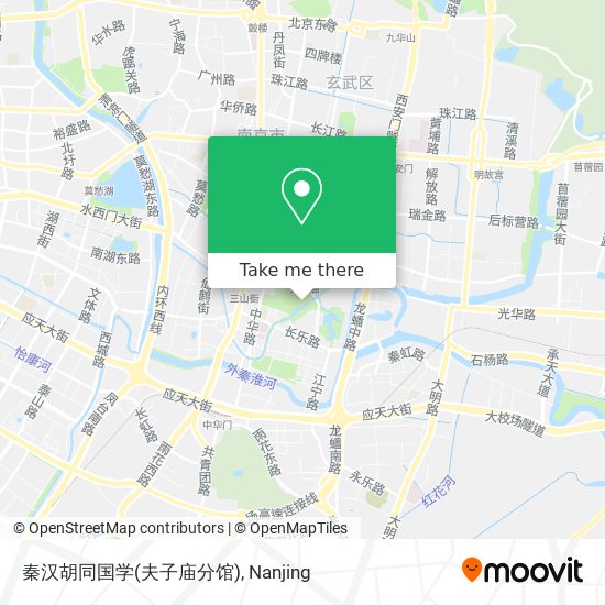 秦汉胡同国学(夫子庙分馆) map