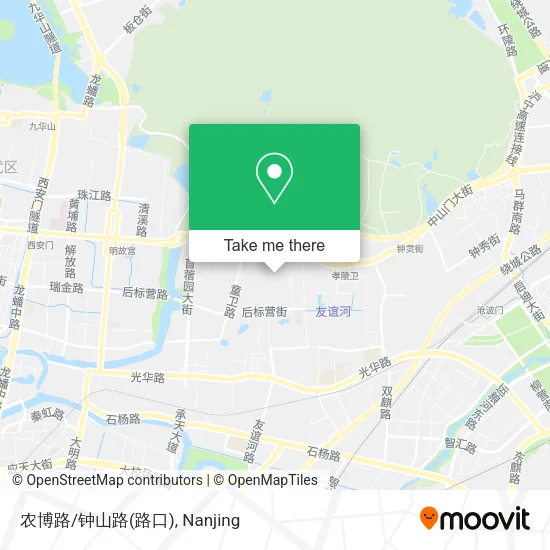 农博路/钟山路(路口) map