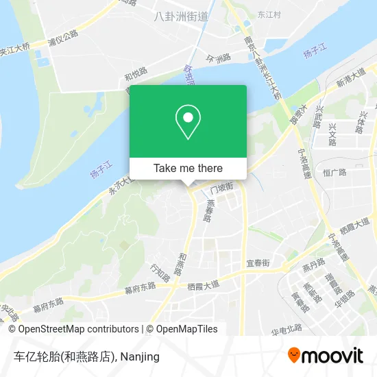 车亿轮胎(和燕路店) map