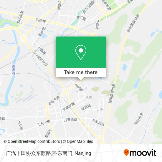 广汽丰田协众东麒路店-东南门 map