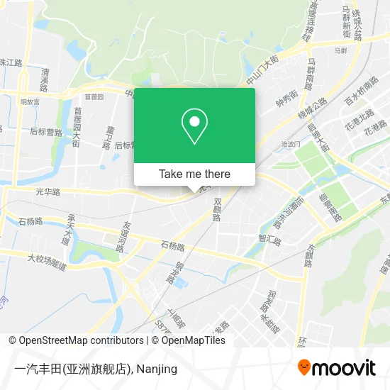 一汽丰田(亚洲旗舰店) map