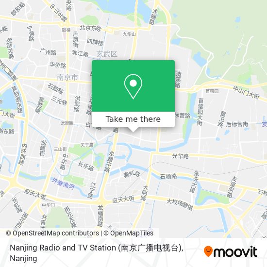 Nanjing Radio and TV Station (南京广播电视台) map