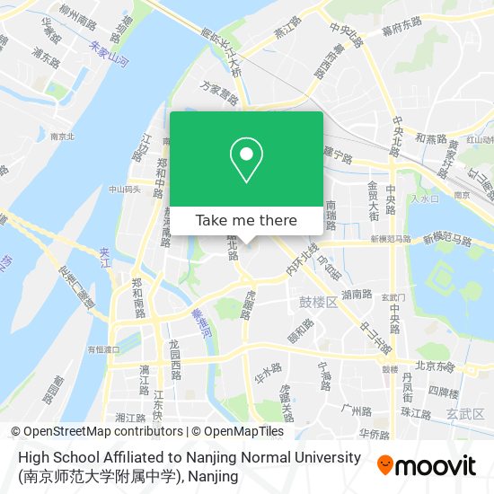 High School Affiliated to Nanjing Normal University (南京师范大学附属中学) map