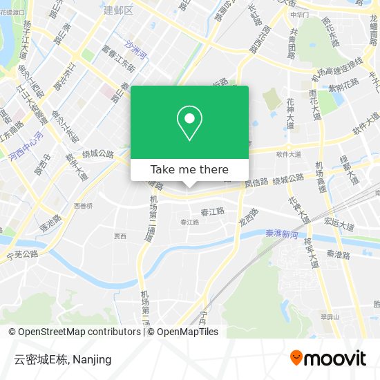 云密城E栋 map