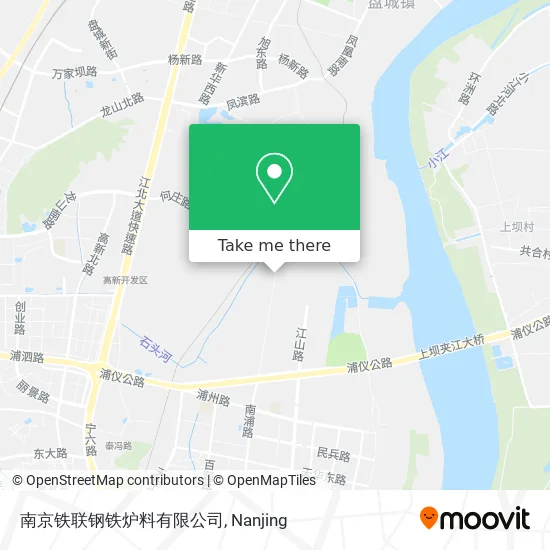 南京铁联钢铁炉料有限公司 map