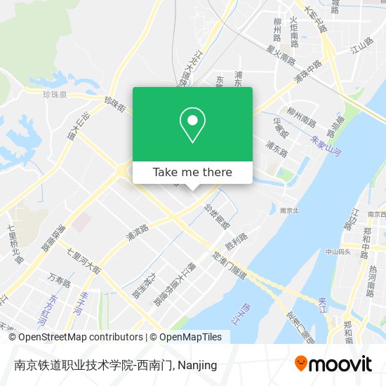南京铁道职业技术学院-西南门 map