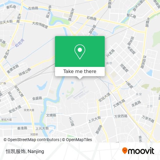 恒凯服饰 map
