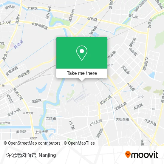 许记老卤面馆 map