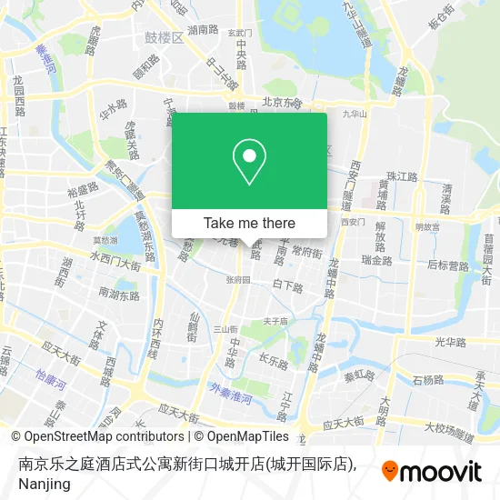 南京乐之庭酒店式公寓新街口城开店(城开国际店) map