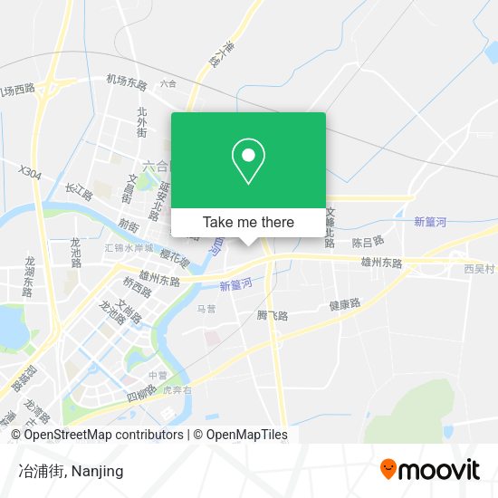 冶浦街 map