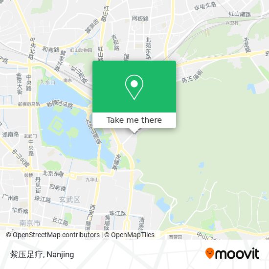 紫压足疗 map