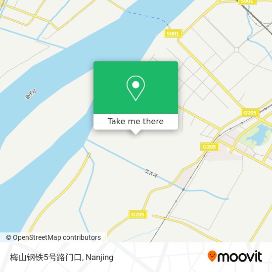 梅山钢铁5号路门口 map