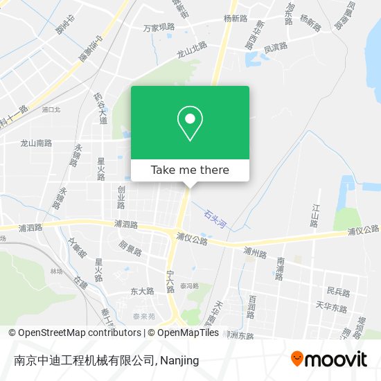 南京中迪工程机械有限公司 map