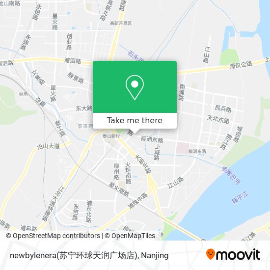 newbylenera(苏宁环球天润广场店) map