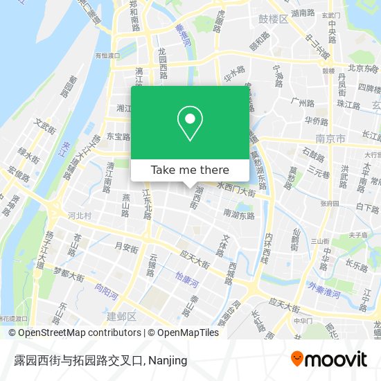露园西街与拓园路交叉口 map