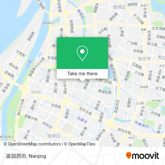 露园西街 map