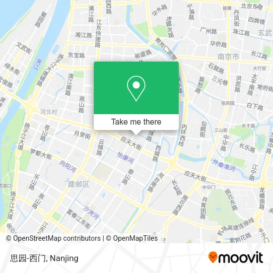 思园-西门 map