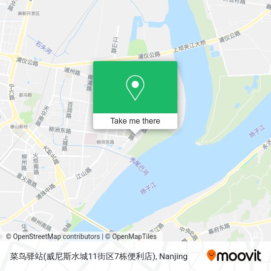 菜鸟驿站(威尼斯水城11街区7栋便利店) map